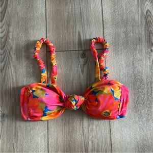 Billabong - Sunny Coast Knotted Ruched Bikini Top